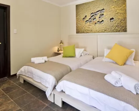 Enjoy the comfortable and spacious rooms at the Africa Safari at Galton House