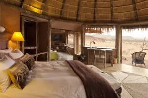 Relax in these unique and spacious rooms at that Camp Kipwe