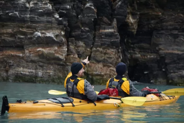 Kayaking brings you closer to the wildlife
