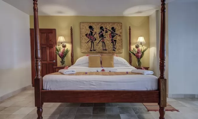 Your comfortable suite at Almond Beach Resort & Spa