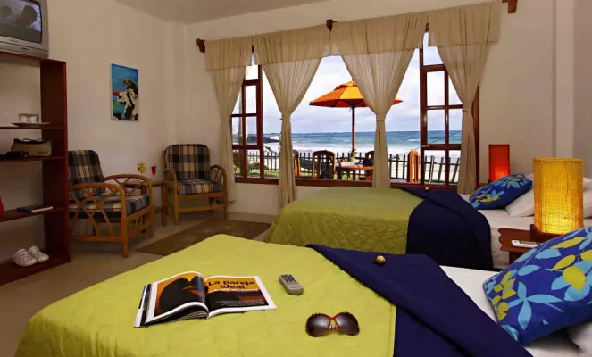 Ocean views from your room at Casa Isabela