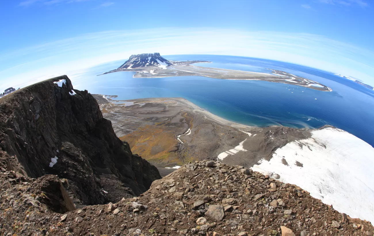 Some Arctic view may make you feel like you are standing on top of the world!