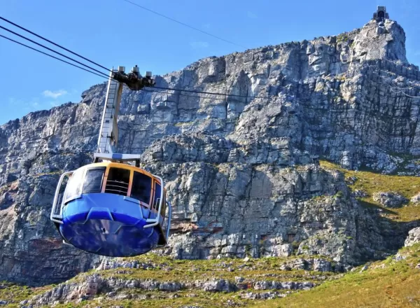 Take the cable car during one of your days in Cape Town