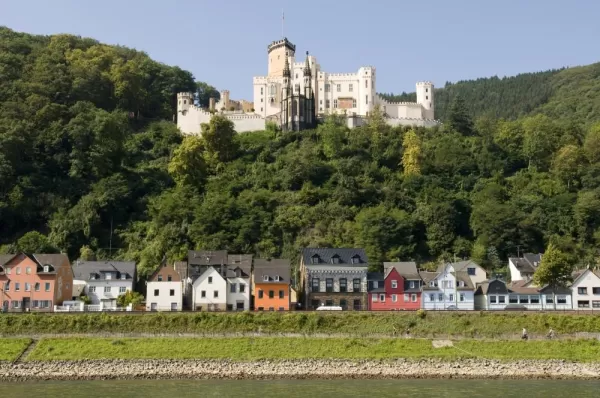 Explore quiet villages along the Rhine