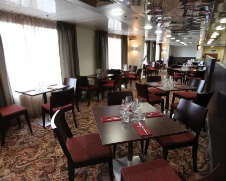 Enjoy fine dining in the Polaris Resturant