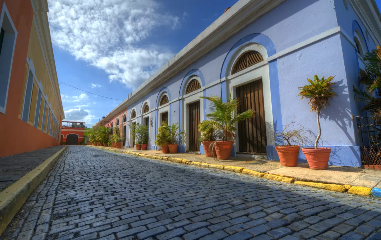 The charming streets of Colonial Caribbean