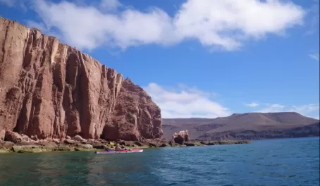 Kayaking on Espiritu Santo Island