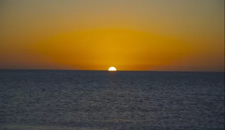 Sunrise at Magdalena Bay