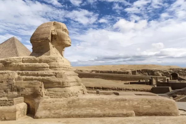 Profile of the Great Sphinx of Giza