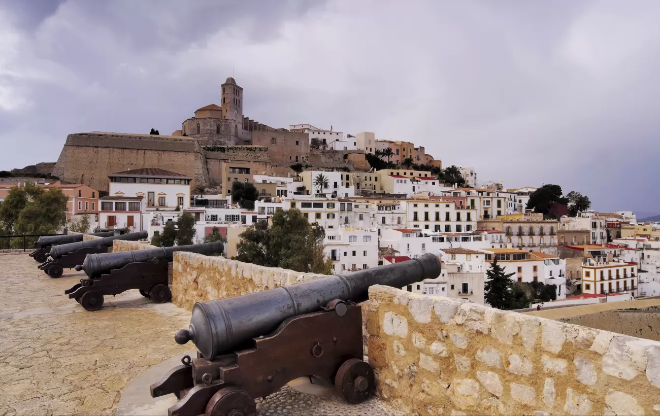 Ruins of the fort of Ibiza