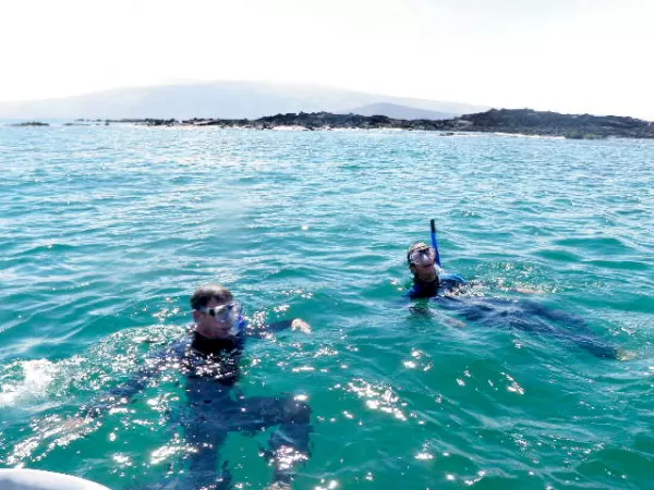 Snorkeling in the Galapagos