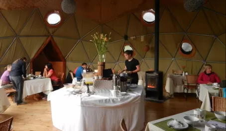 Dining Dome at EcoCamp