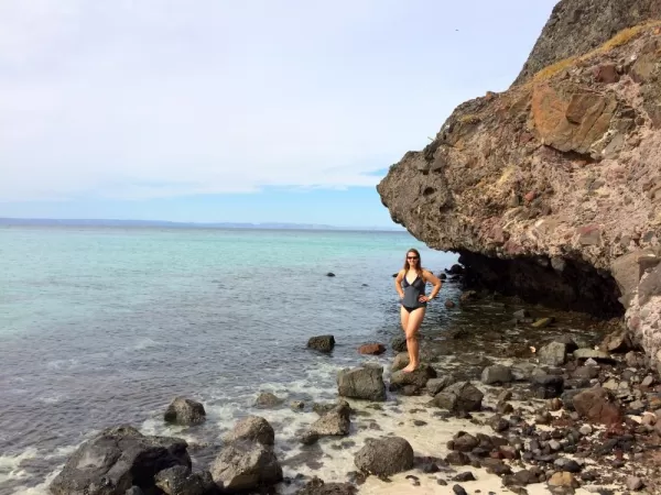 swimming along the Sea of Cortez
