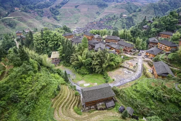 Longsheng Village scene