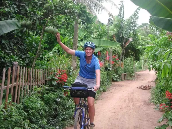 Biking in the Mekong Delta