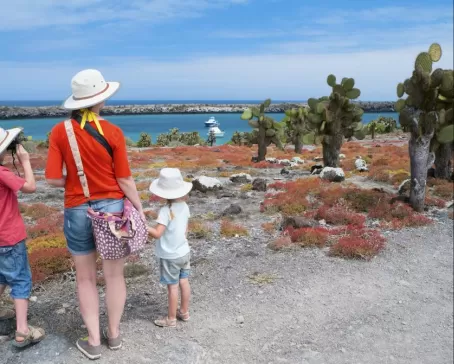 Family in the Galapagos