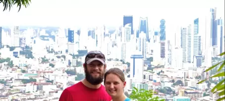Panama City overlook