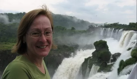 Overlooking Iguazu Falls