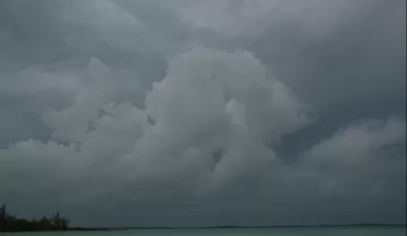 Crazy clouds in the Bahamas