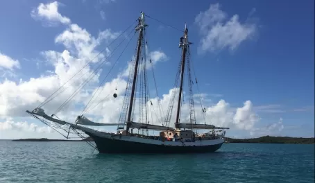 The Liberty Clipper in the Bahamas