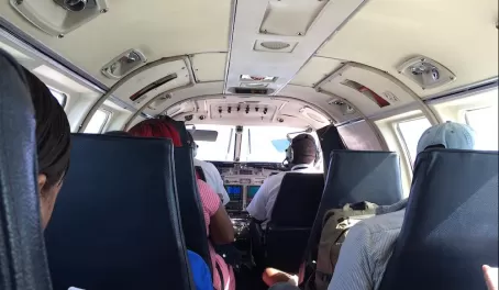 Flying to North Eleuthera