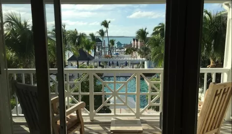 Our balcony on Harbour Island