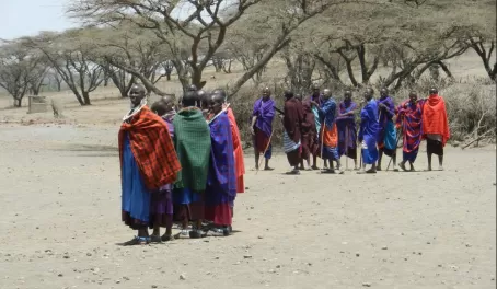 Maasai people of the Serengeti
