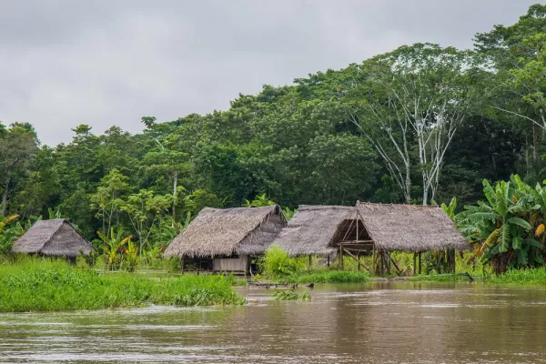 Small Village on the Amazon
