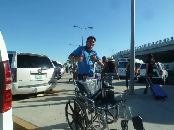 Our Wheelchair Airport Assistant