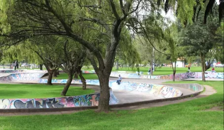 Skate park in Quito