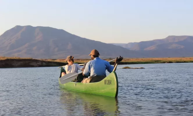 Guided canoe safaris